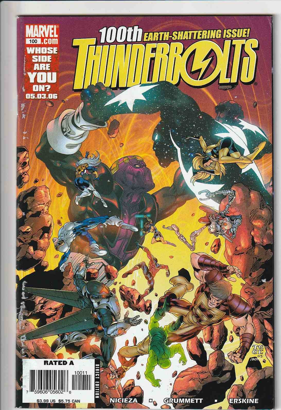 Thunderbolts Series 1 #100