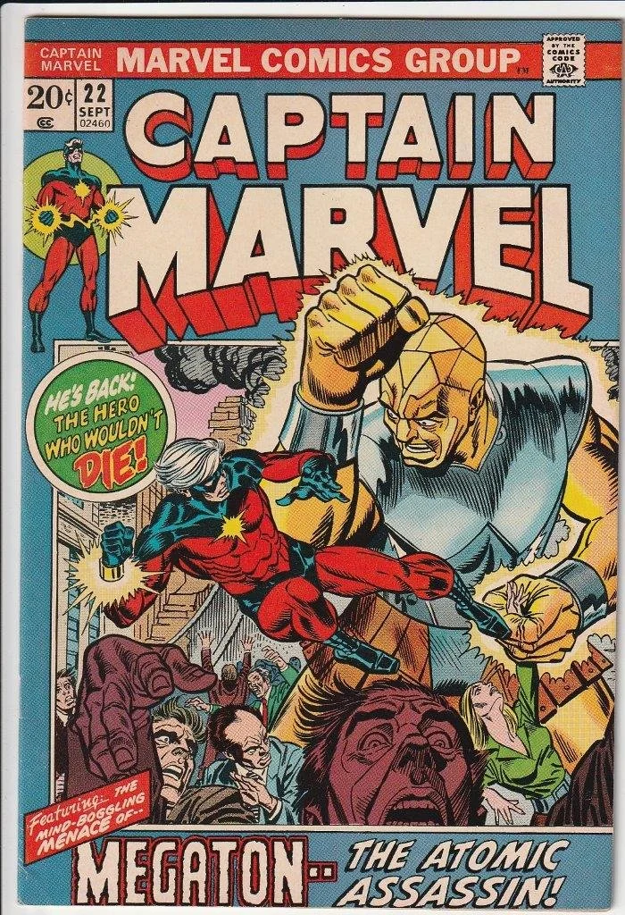 Captain Marvel Series 1 #22