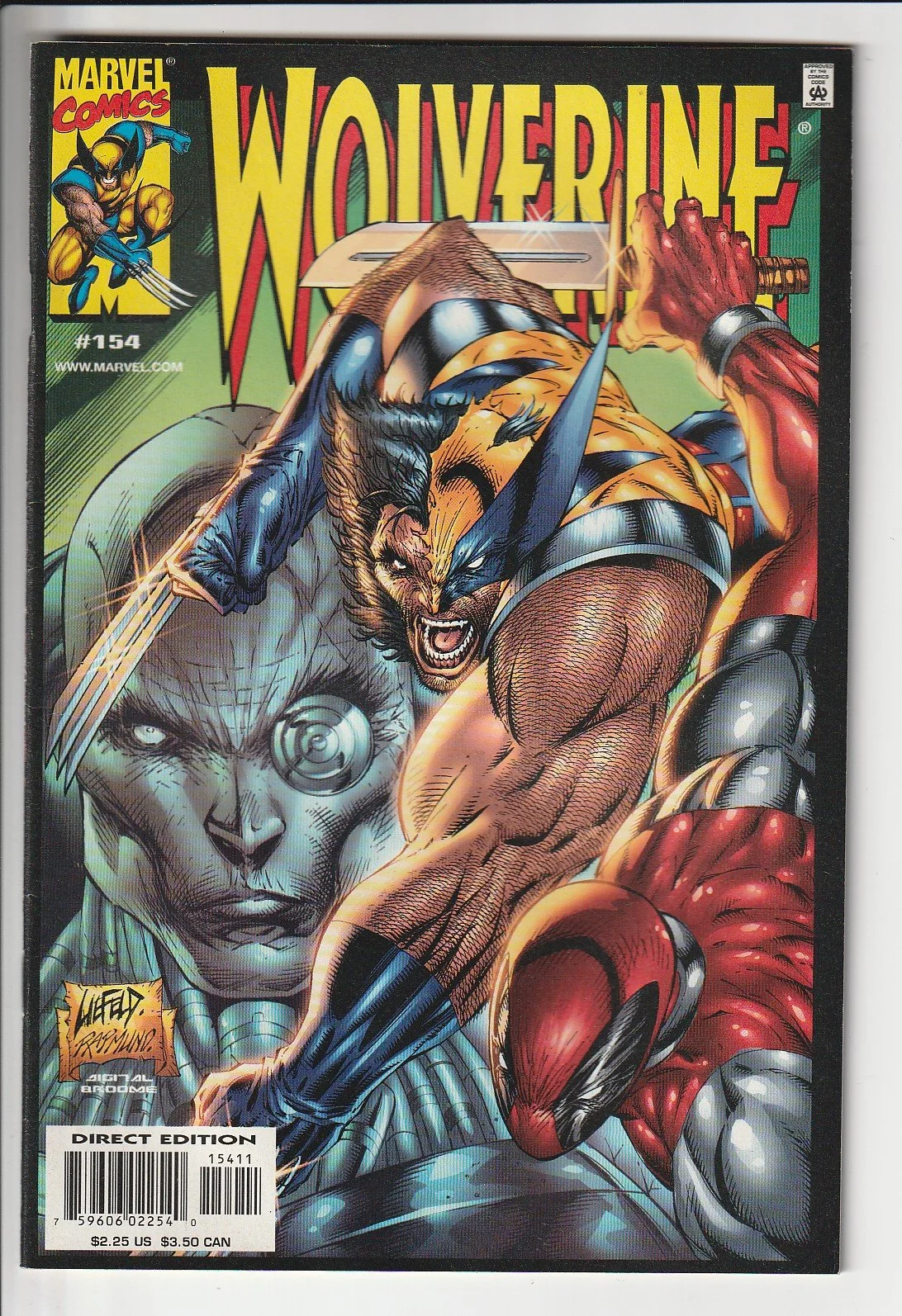 Wolverine Series 1 #154
