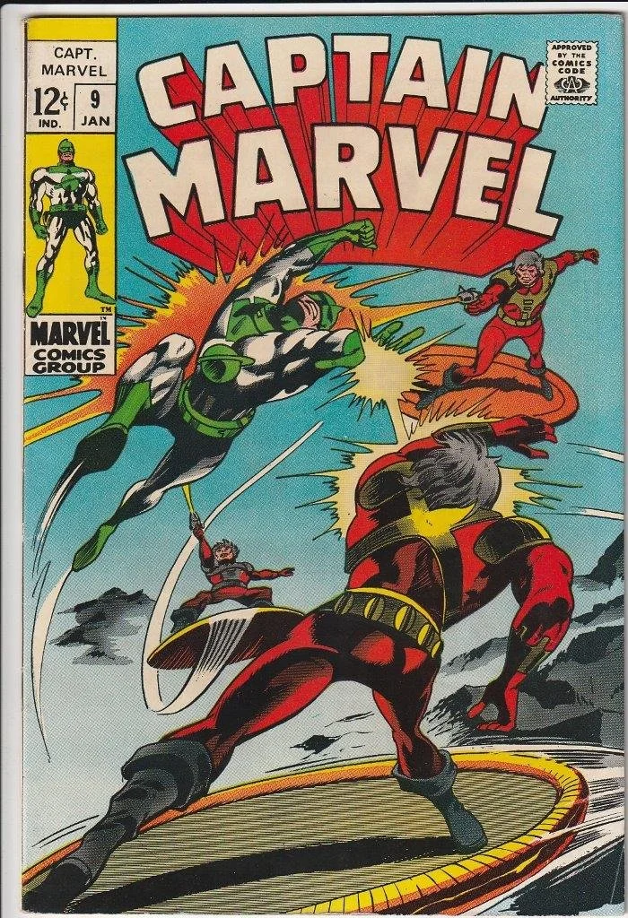 Captain Marvel Series 1 #9