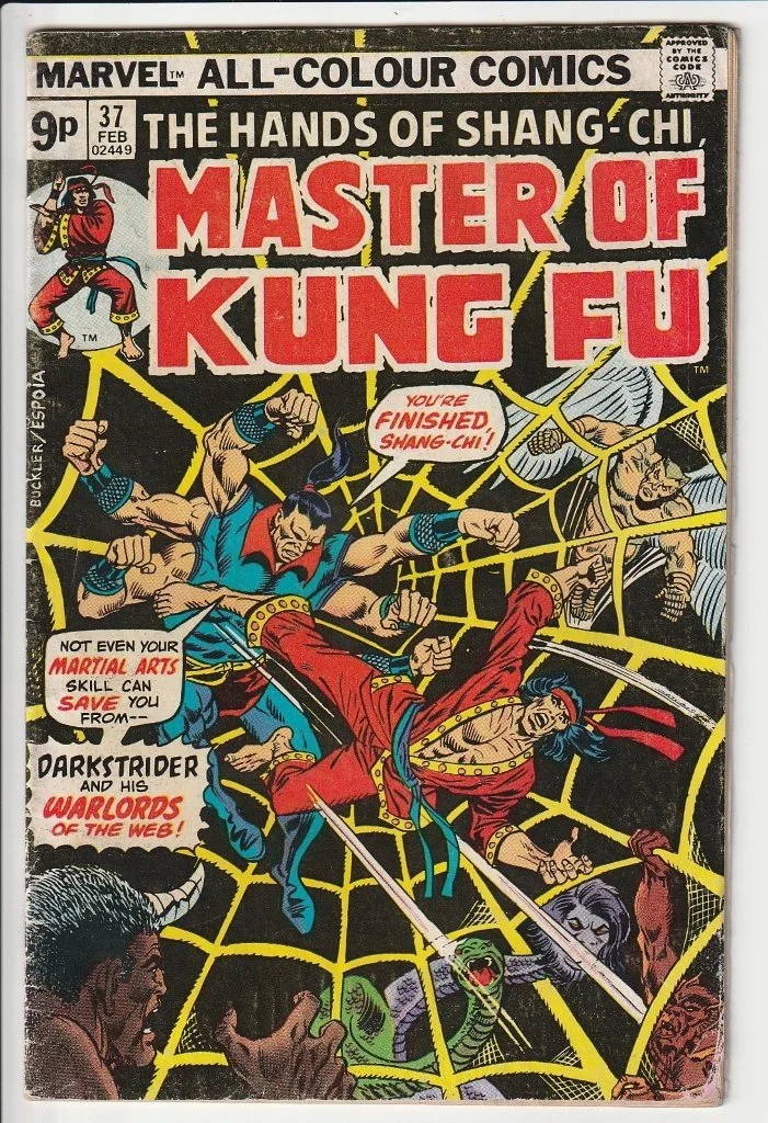 FREE (See Conditions) Master Of Kung-Fu Series 1 #37 Pence Copy