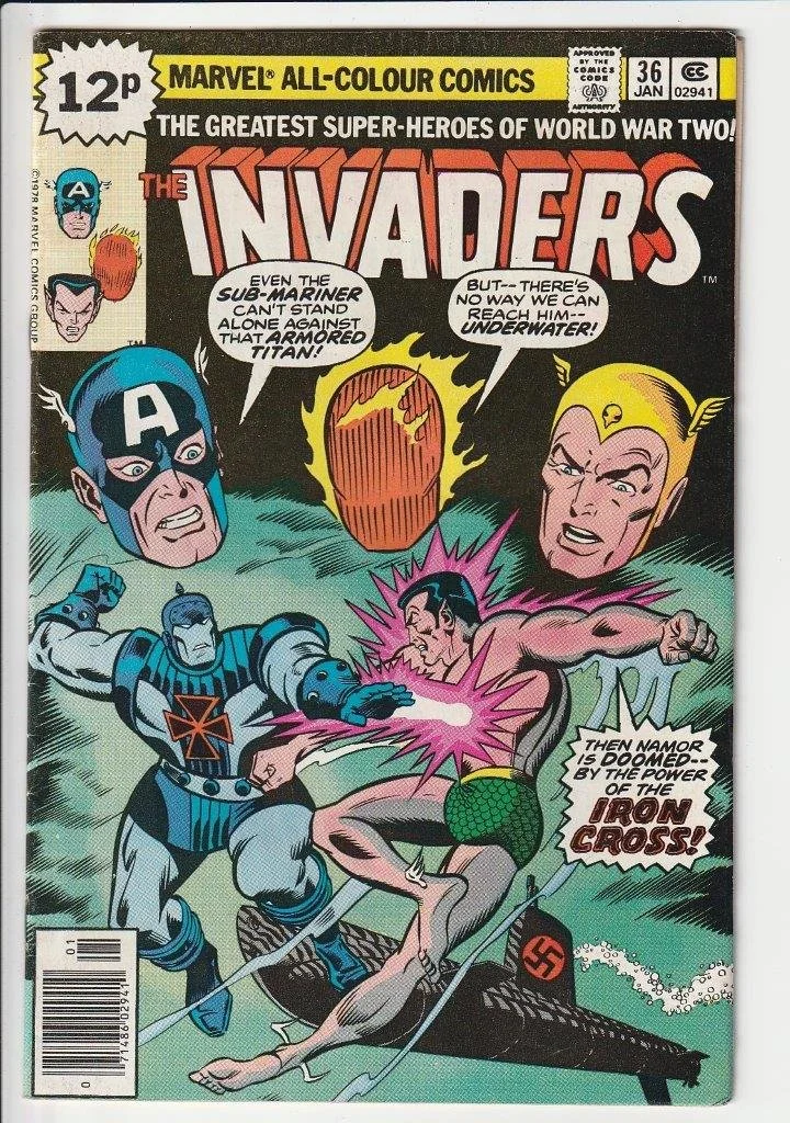 Invaders Series 1 #36 Pence Copy