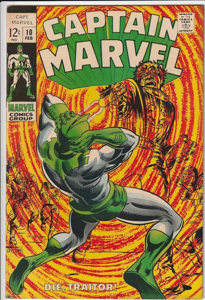 Captain Marvel Series 1 #10