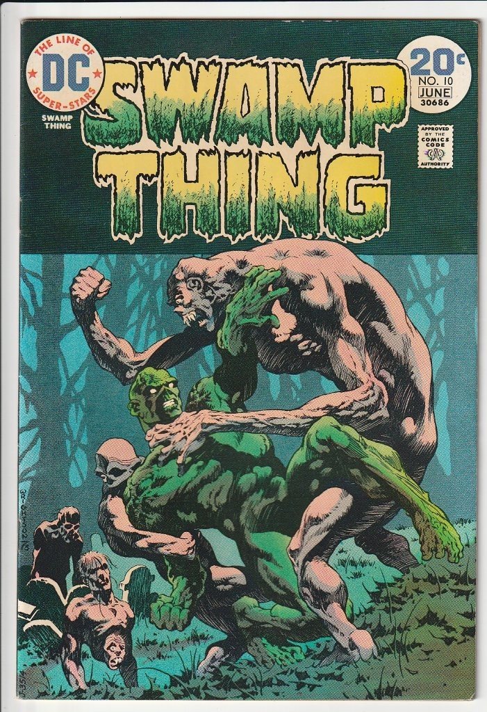 Swamp Thing Series 1 #10