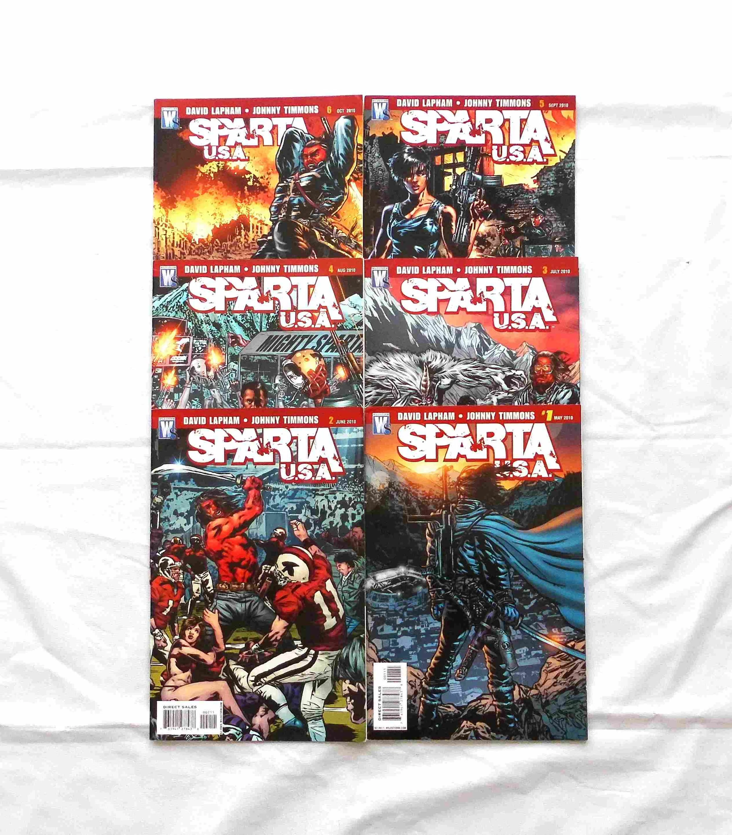 Sparta USA #1-6 Full Set