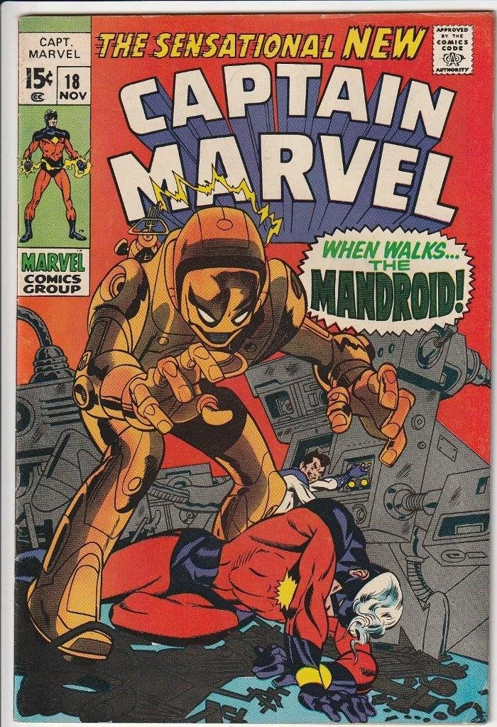 Captain Marvel Series 1 #18