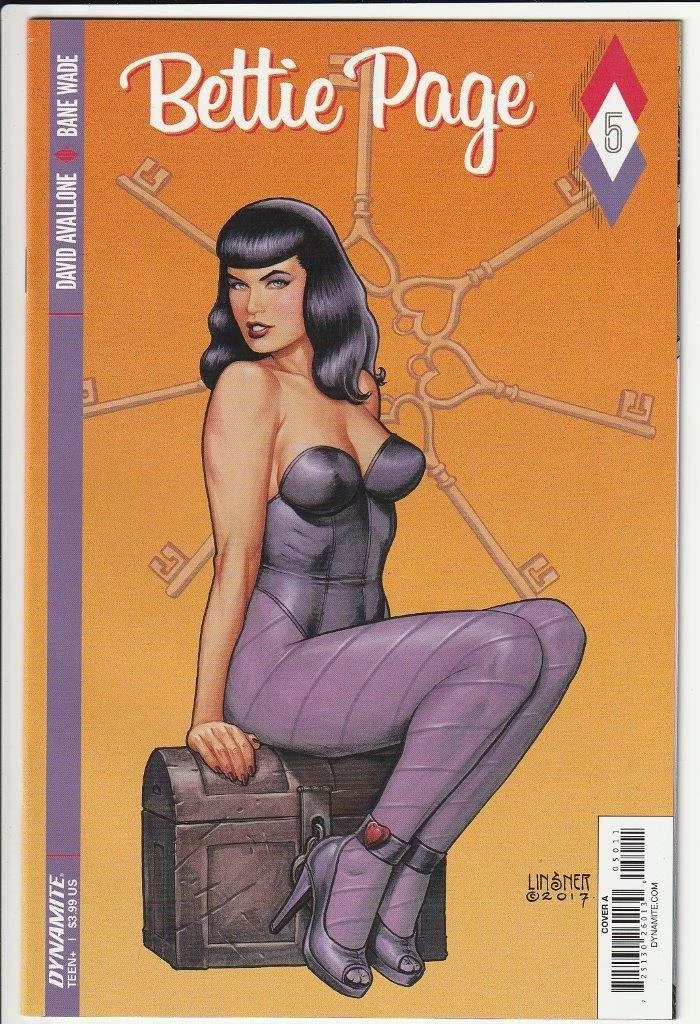 Bettie Page #5 Cover A Linsner Variant