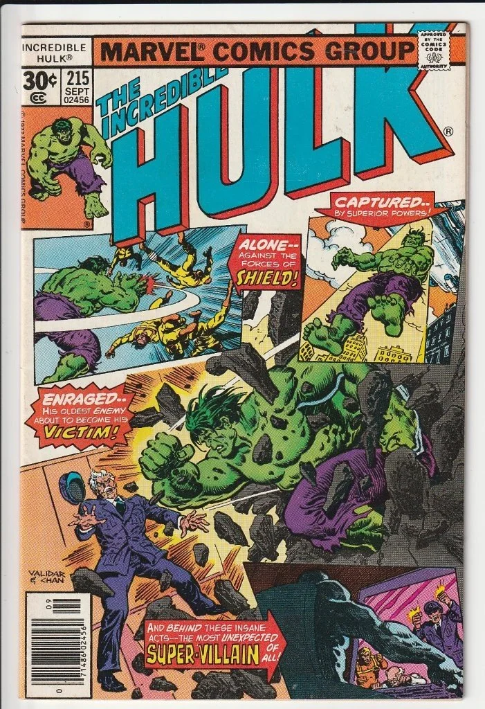 Incredible Hulk Series 1 #215