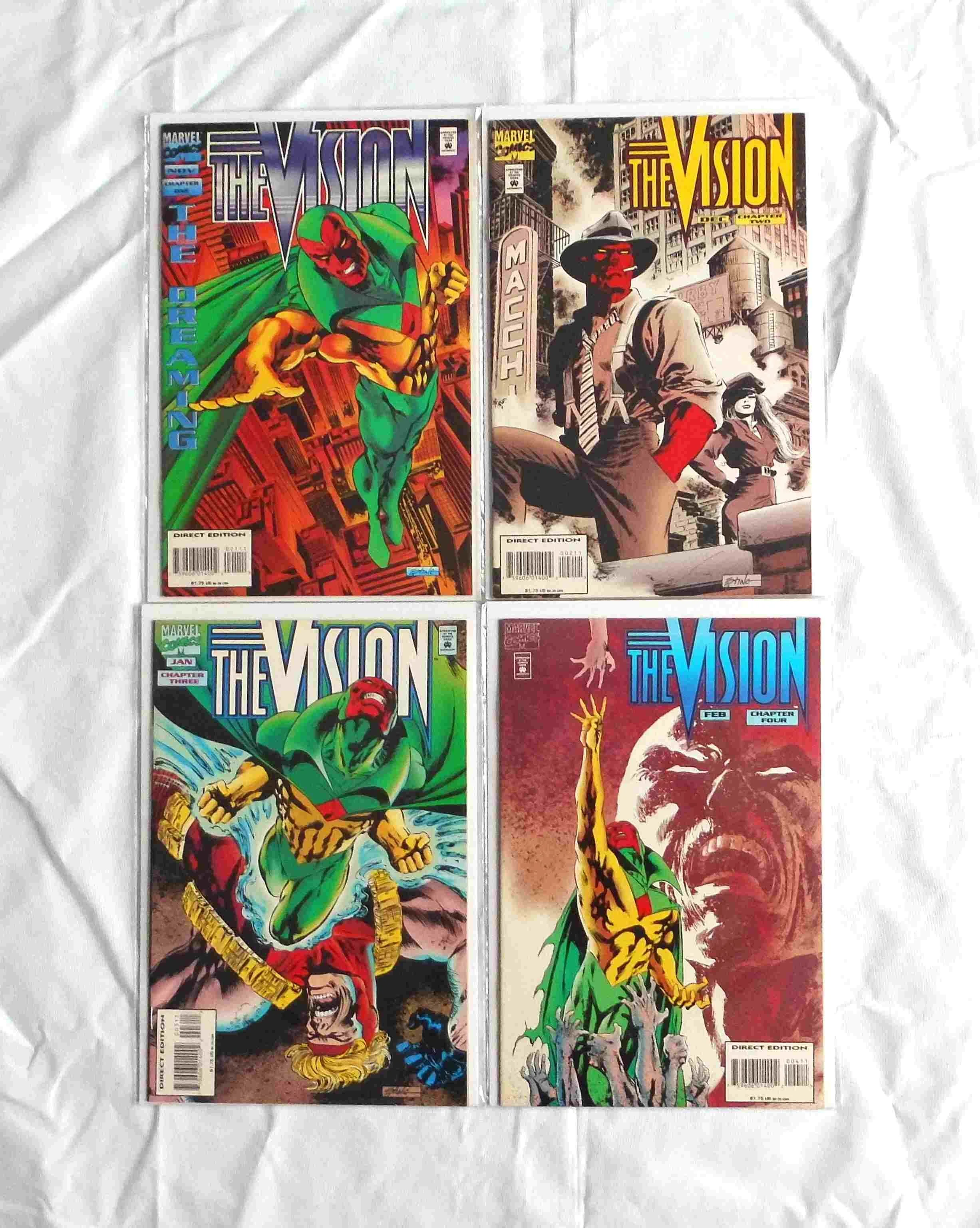 Vision #1-4 Full Set