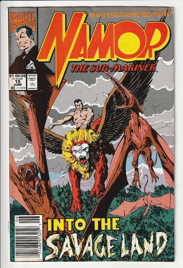 Namor The Sub-Mariner Series 1 #15 Newsstand Edition