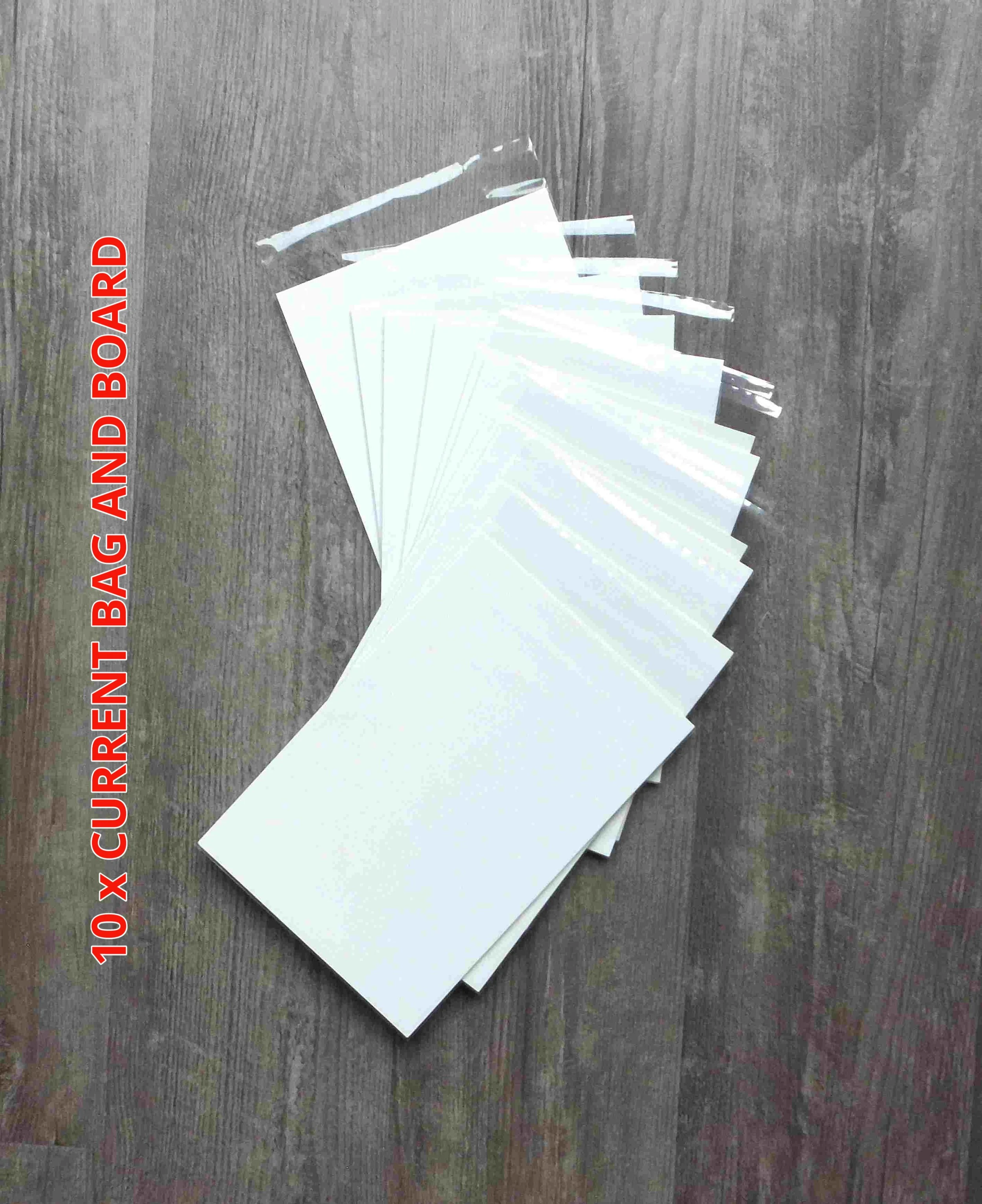 NEW Current Size Regular Bag and Board x 10 Bundle