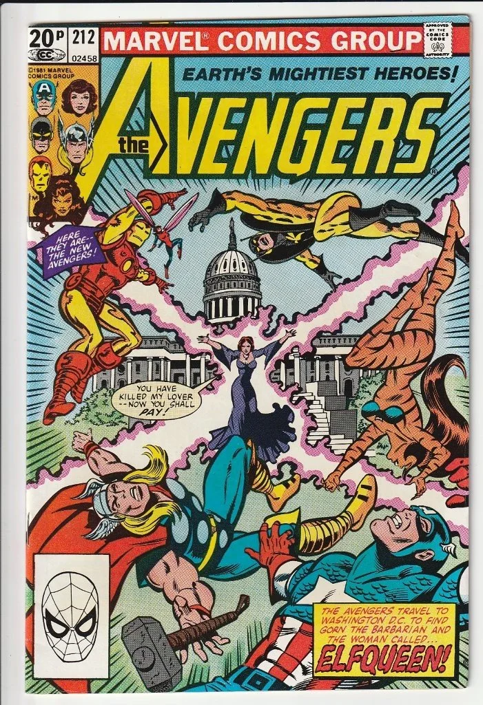 Avengers Series 1 #212 Pence Copy