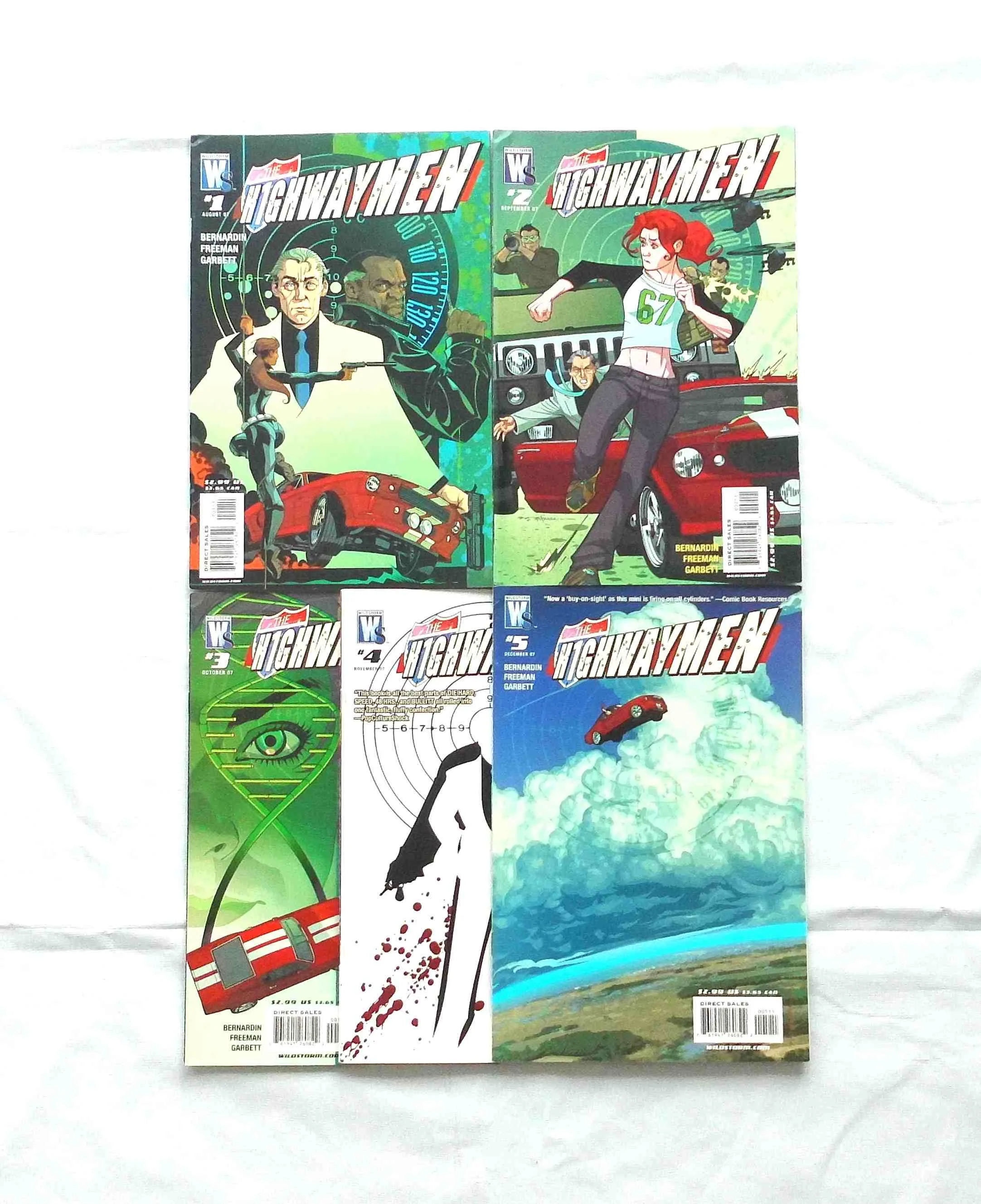 The Highwaymen #1-5 Full Set