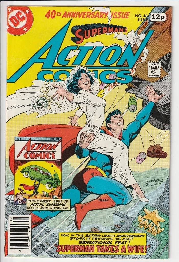 Action Comics Series 1 #484 Pence Copy