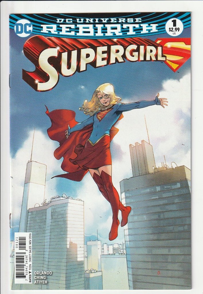 FREE (See Conditions) Supergirl Series 6 #1 Bengal Variant