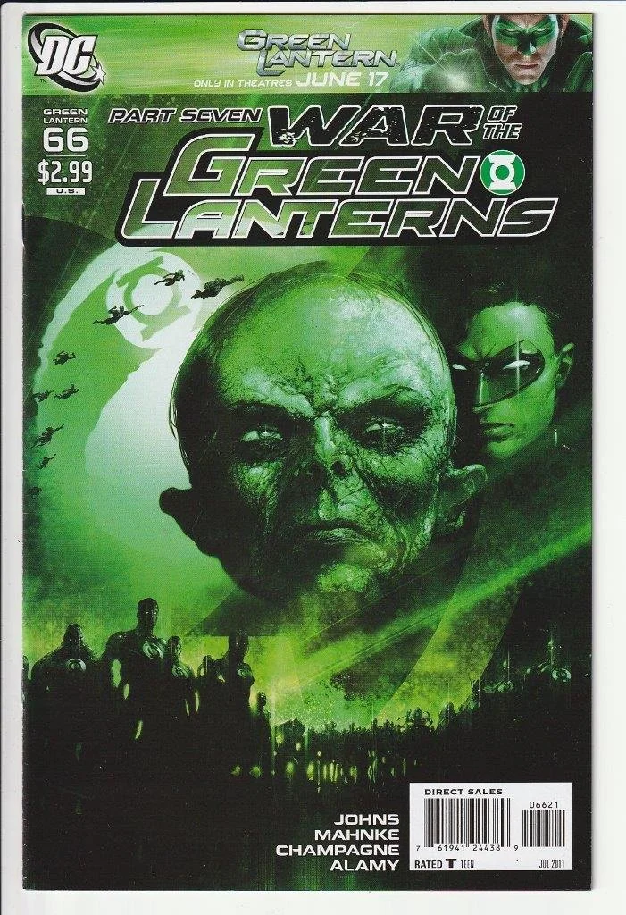 Green Lantern Series 4 #66 Crain Variant