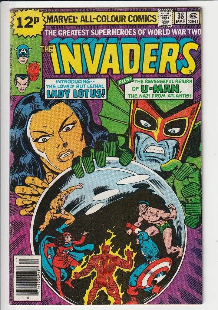 Invaders Series 1 #38 Pence Copy