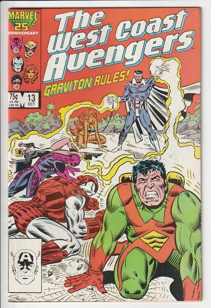 West Coast Avengers Series 1 #13