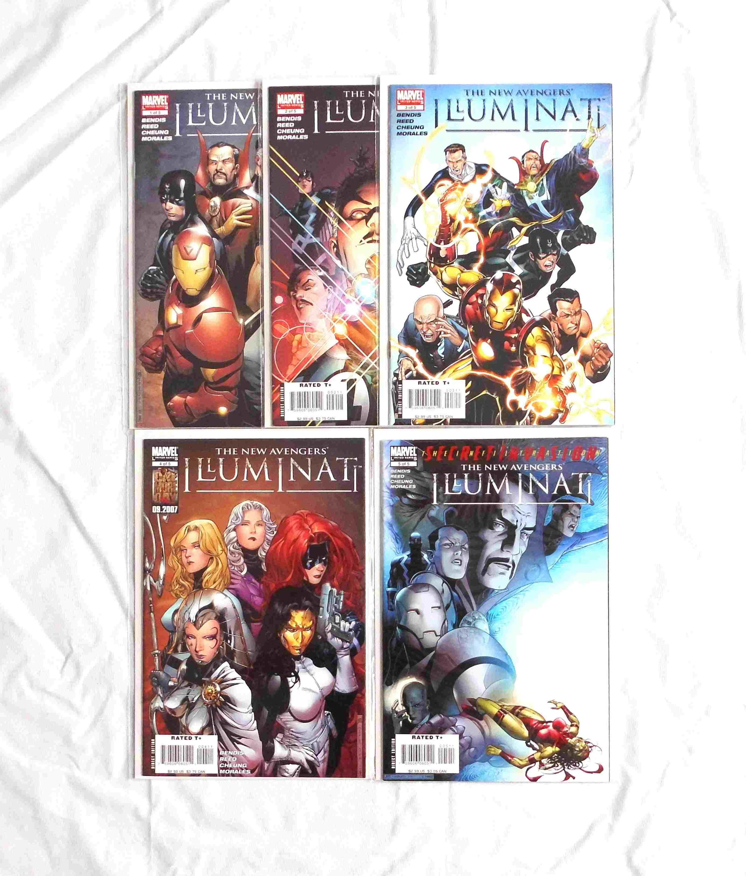 New Avengers: Illuminati #1-5 Full Set