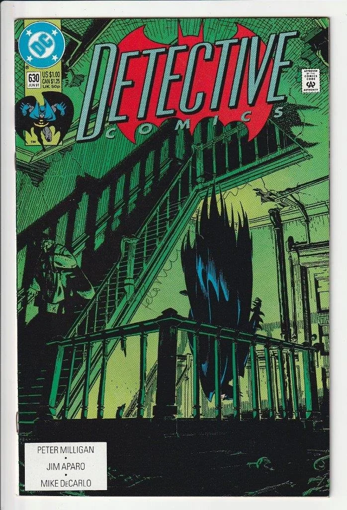 Detective Comics Series 1 #630 Signed x Milligan