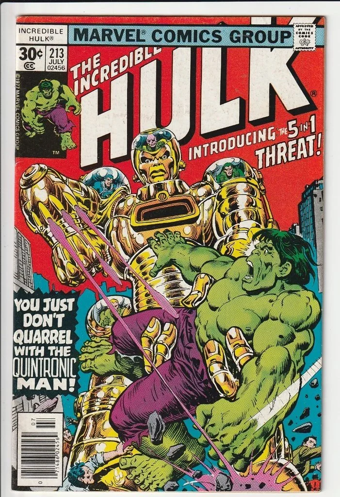 Incredible Hulk Series 1 #213