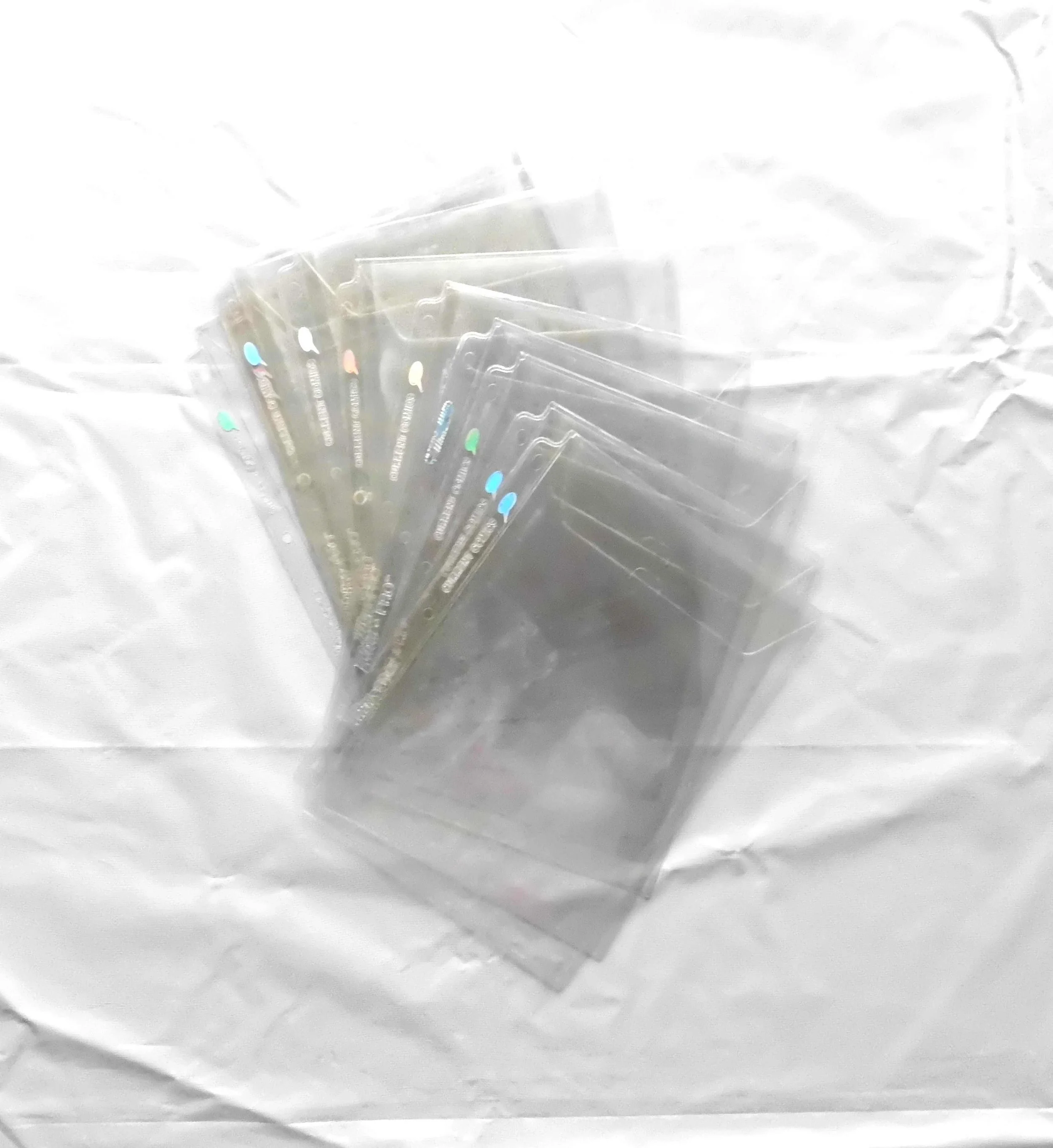 FREE (See Conditions) USED Ultra-Pro Current Ringbinder Comic Sleeves x11