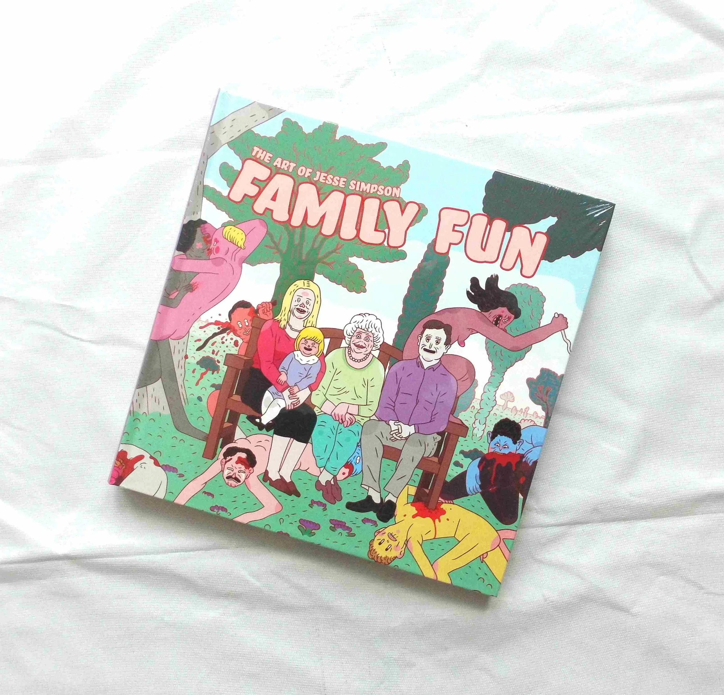 Family Fun - Art  of Jesse Simpson HC