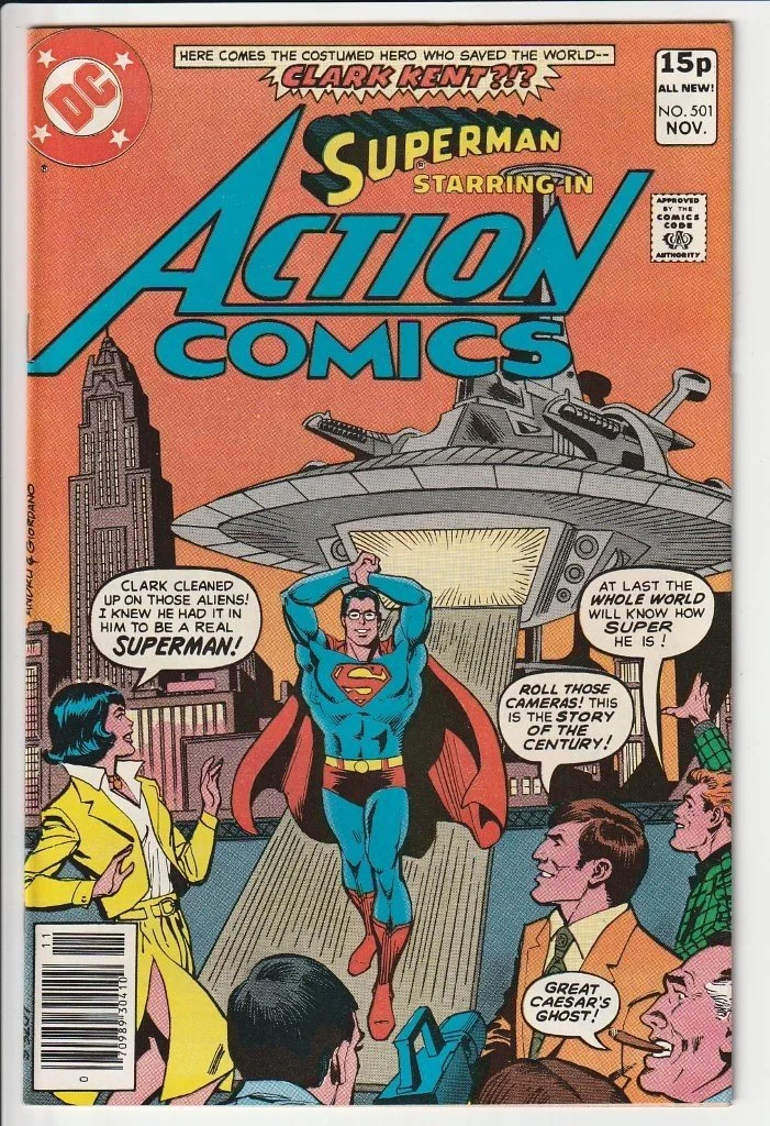 Action Comics Series 1 #501 Pence Copy