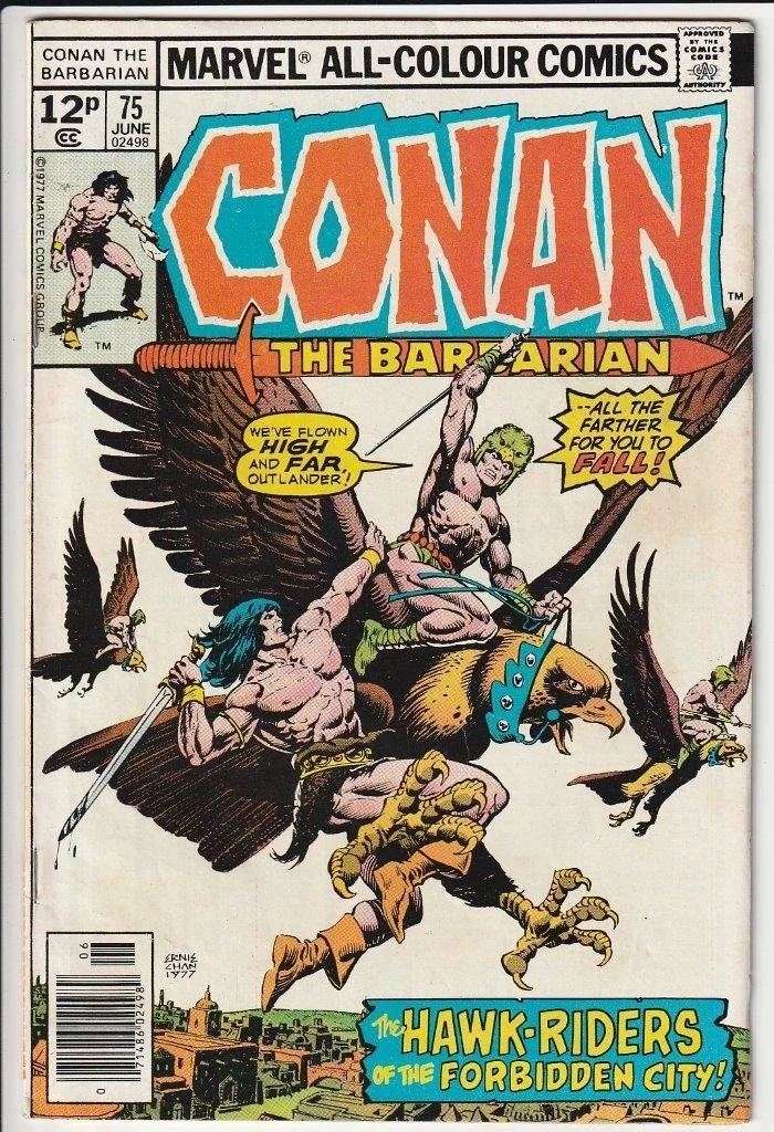 Conan The Barbarian #75 Pence Copy