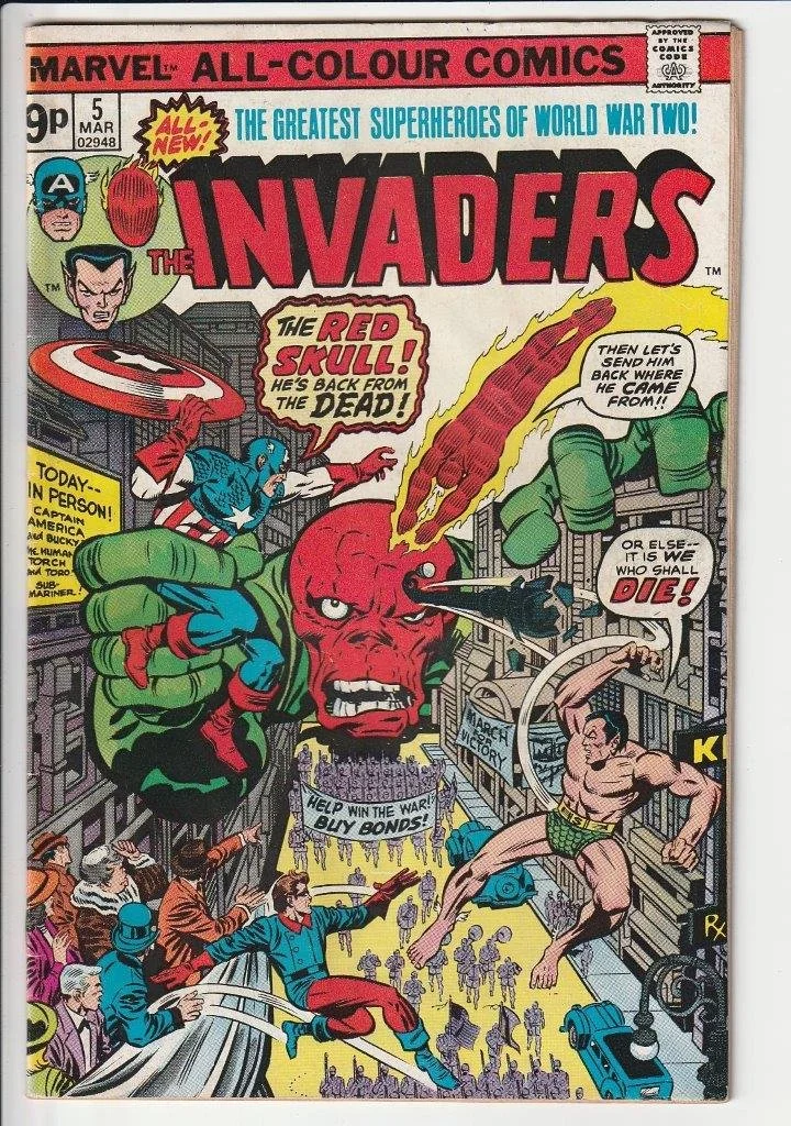 Invaders Series 1 #5 Pence Copy
