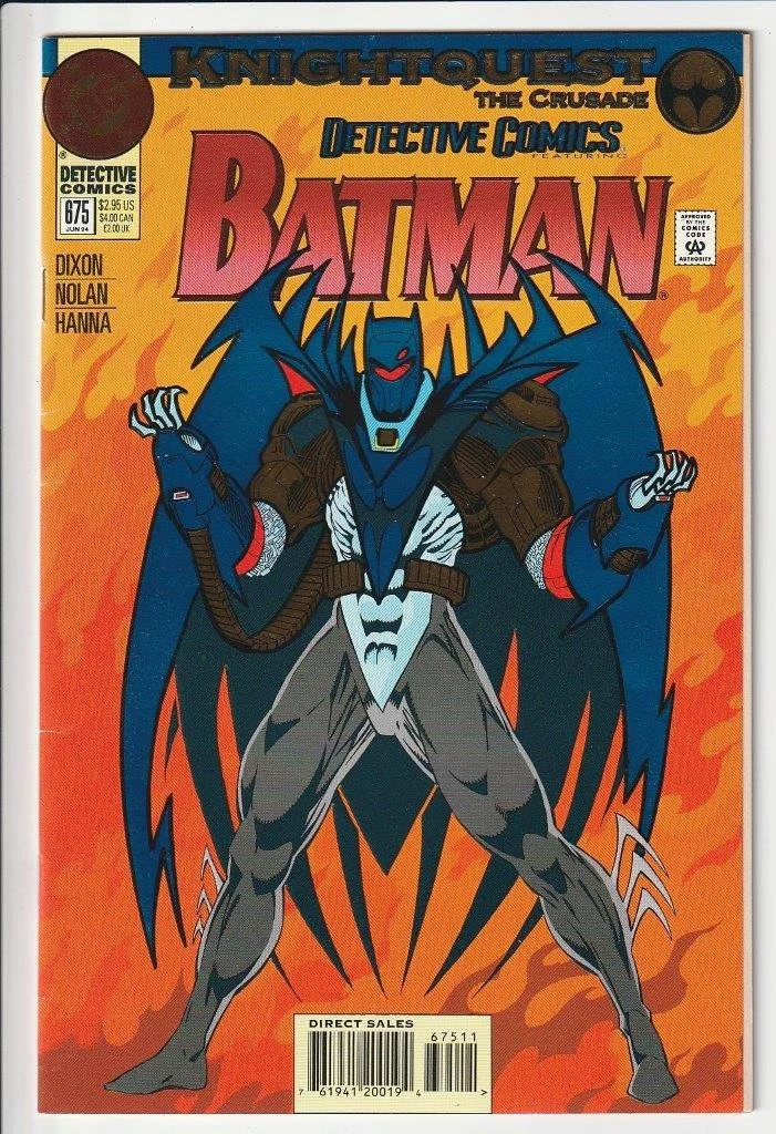Detective Comics Series 1 #675 Embossed Cover