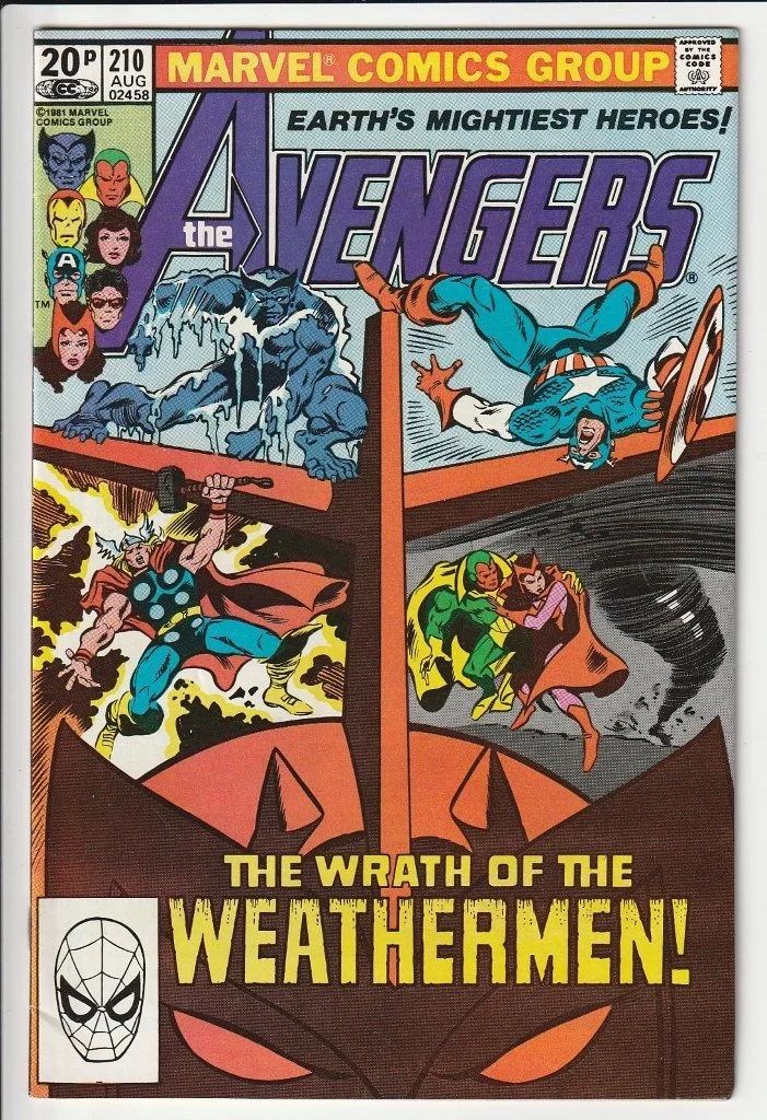 Avengers Series 1 #210 Pence Copy