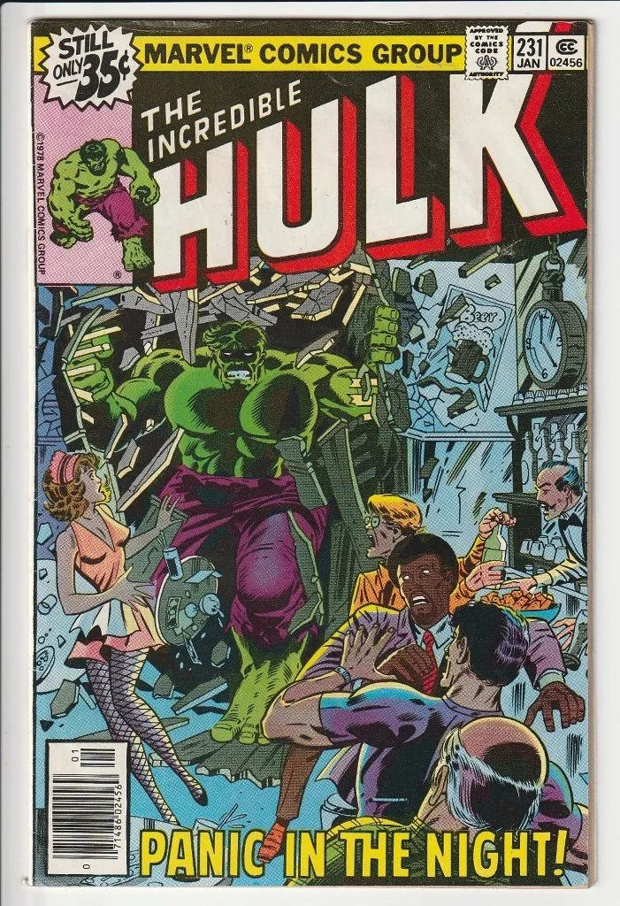 Incredible Hulk Series 1 #231 Mark Jewelers Copy