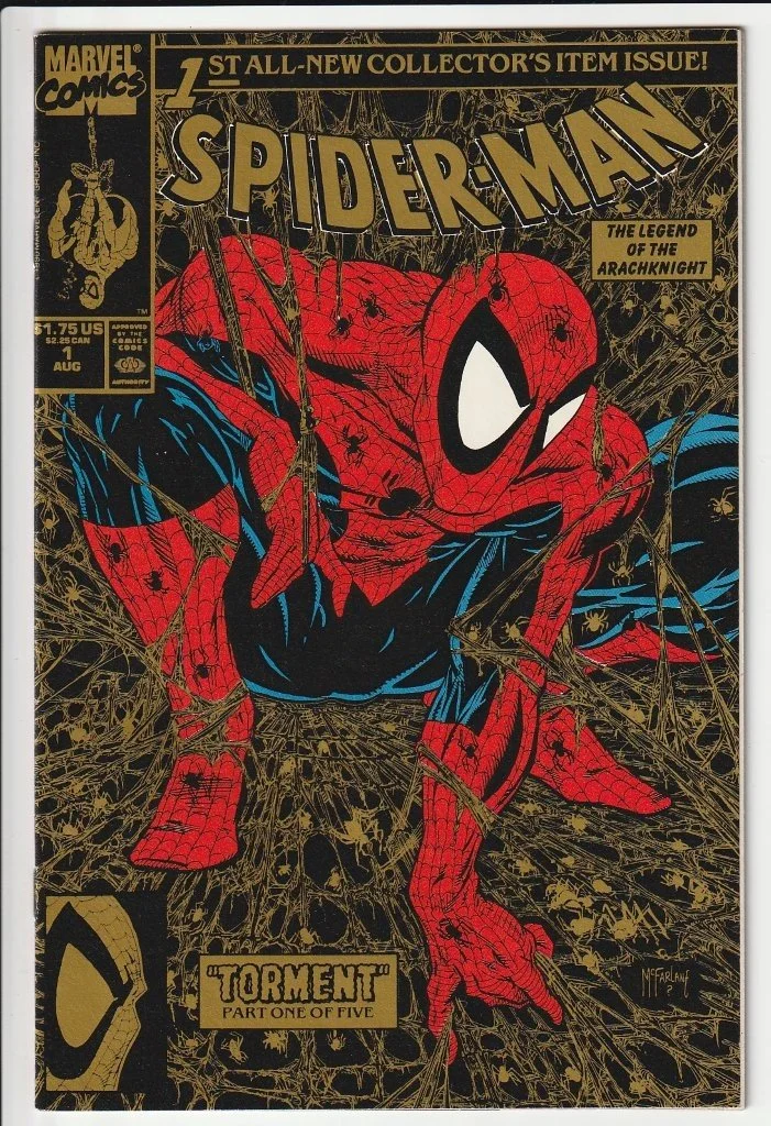 Spider-Man Series 1 #1 Gold Cover