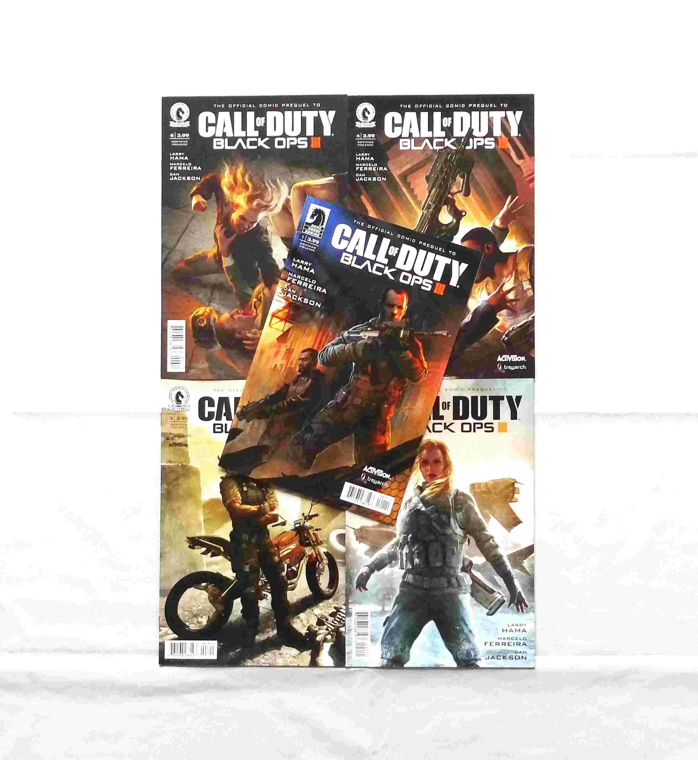 Call Of Duty: Black Ops III #1-4, 6 (of six) Bundle