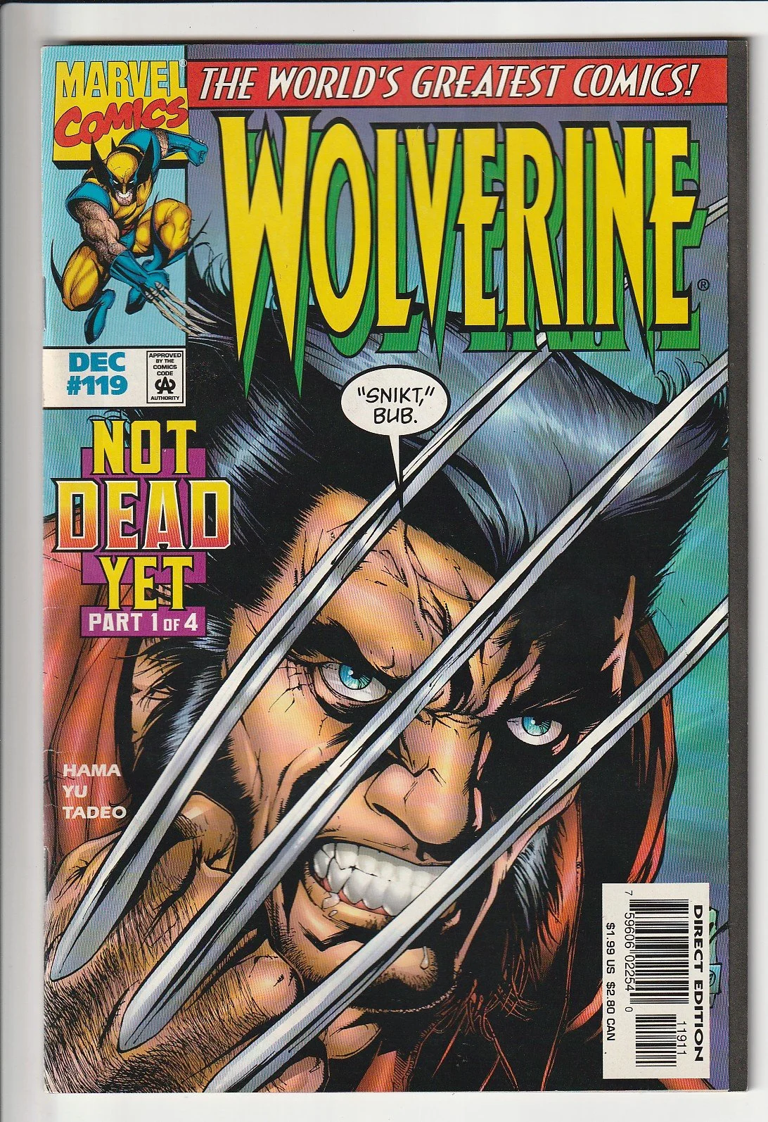 Wolverine Series 1 #119