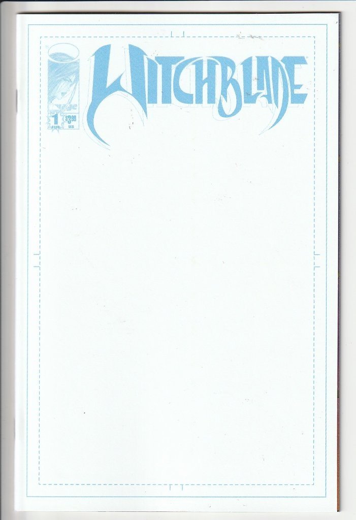 Witchblade S1 #1 Facsimilie Blank Cover Variant
