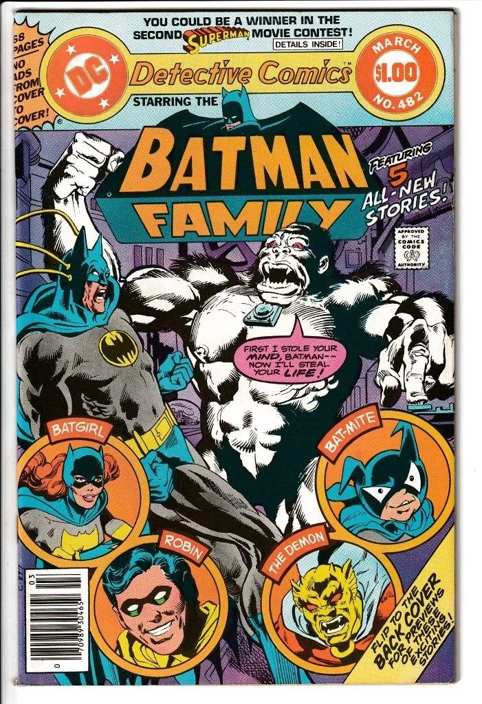 Detective Comics Series 1 #482