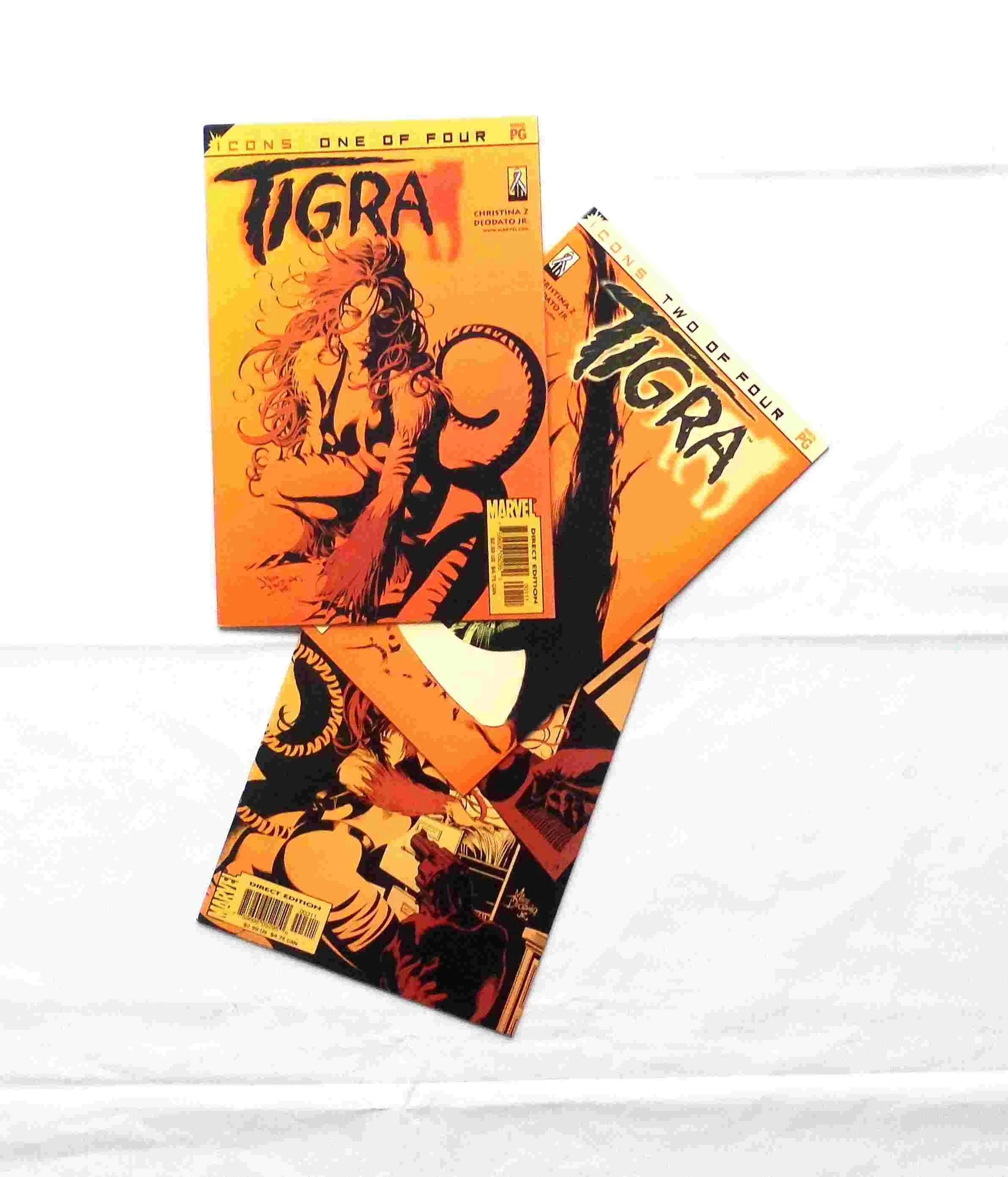 Tigra #1-3 (of four) Run