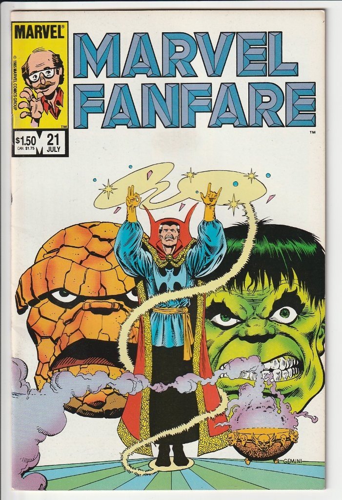 Marvel Fanfare Series 1 #21