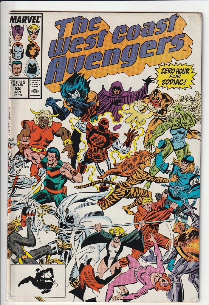 West Coast Avengers Series 1 #28