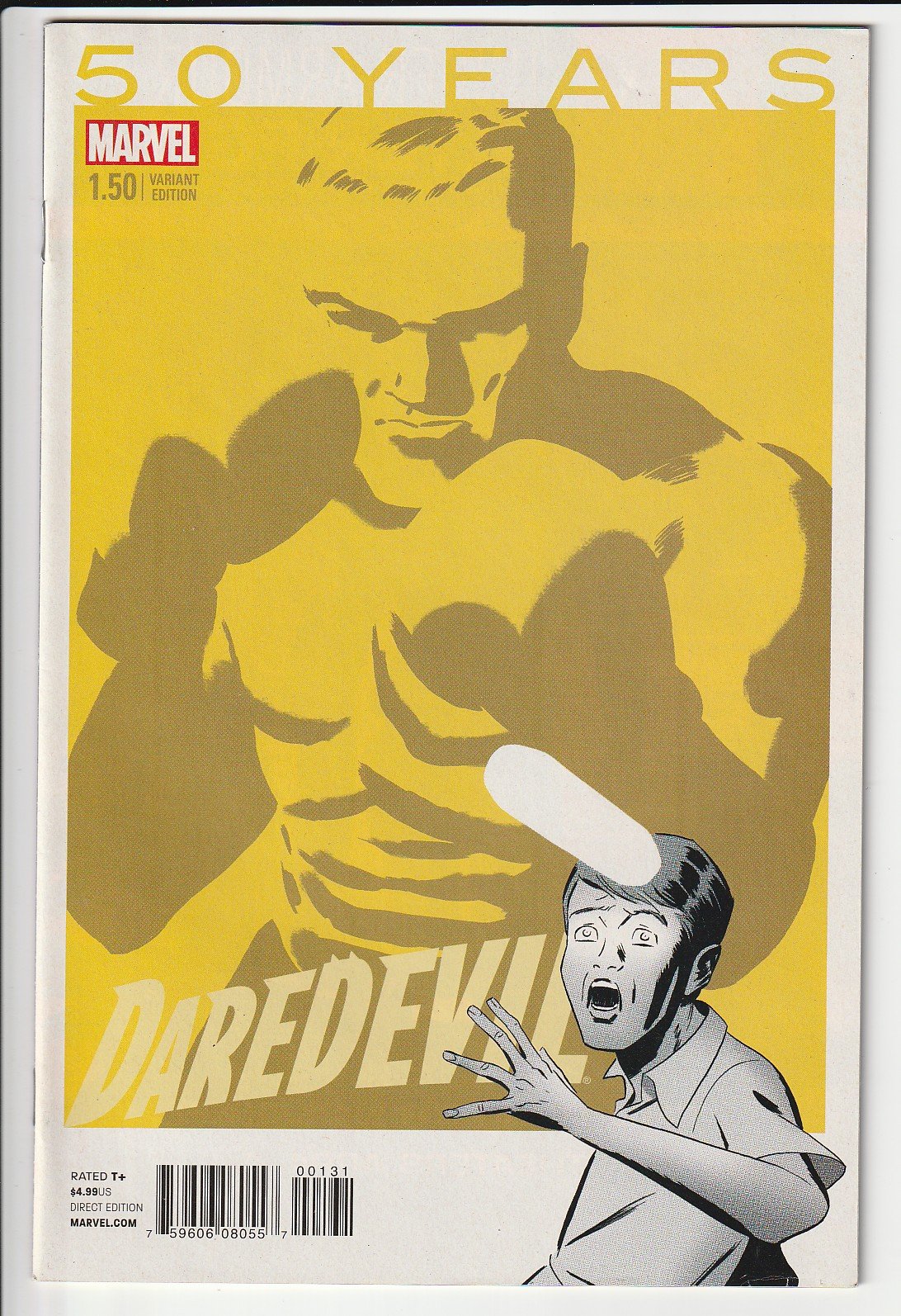 Daredevil Series 4 #1.5 Martin Yellow Variant