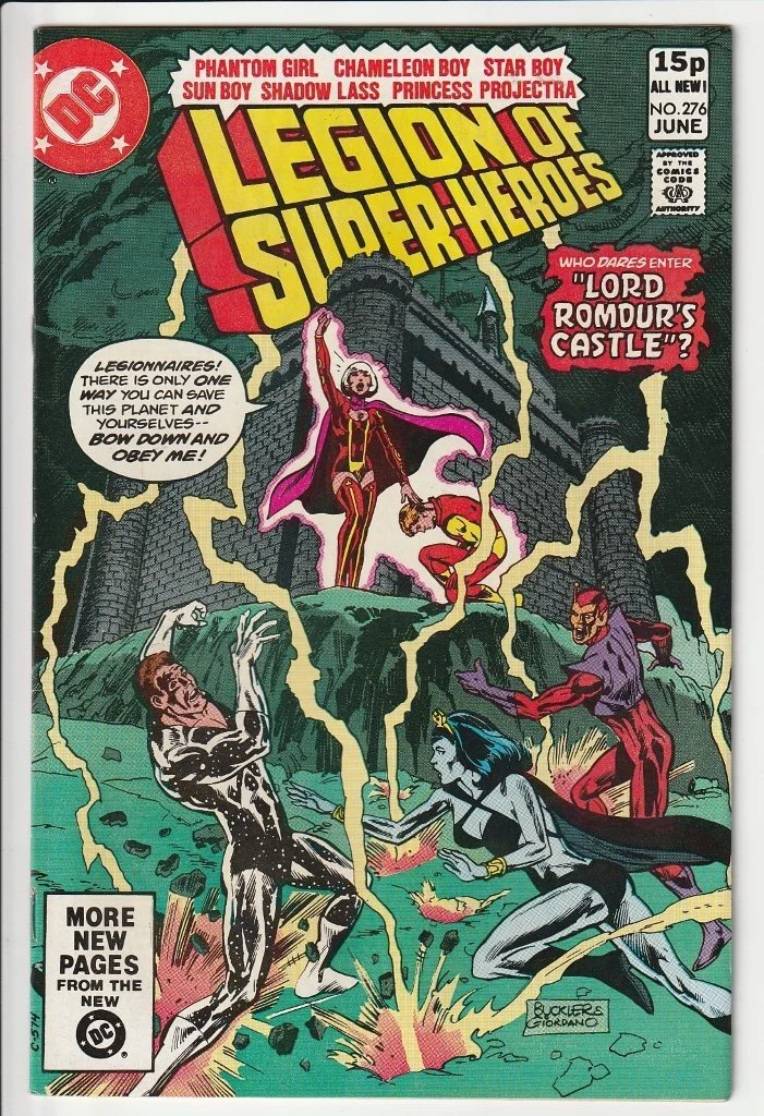 Legion of Super-Heroes Series 1 #276 Pence Copy