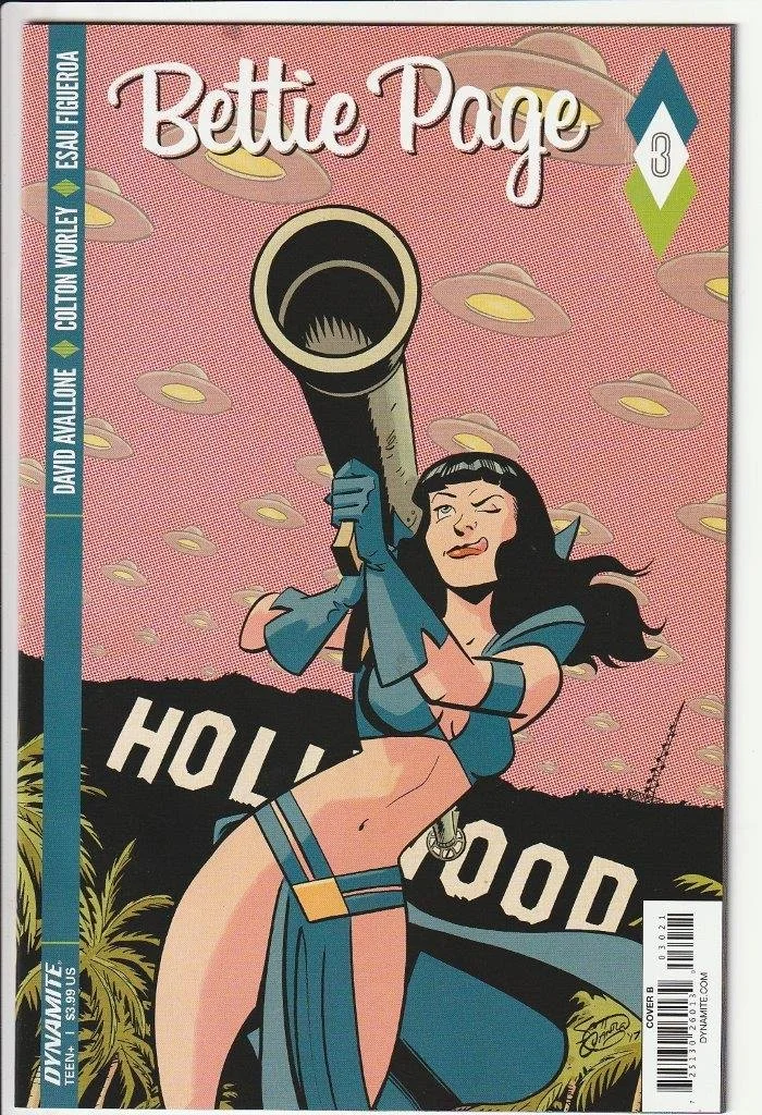 Bettie Page #3 Cover B Chantler Variant