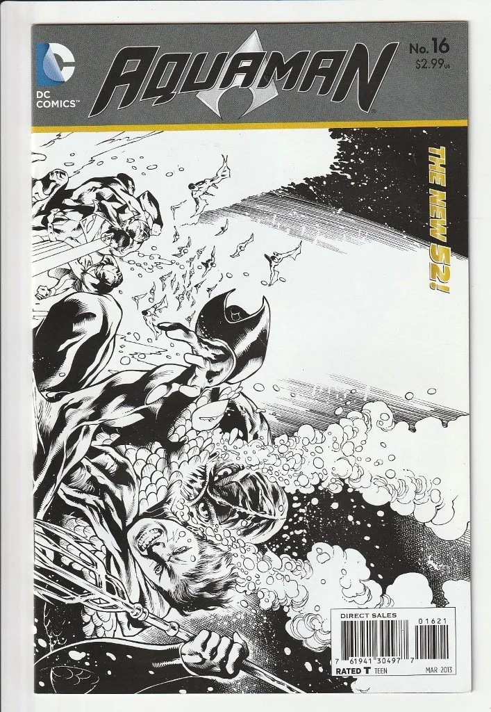 Aquaman Series 5 #16 Barrows Variant