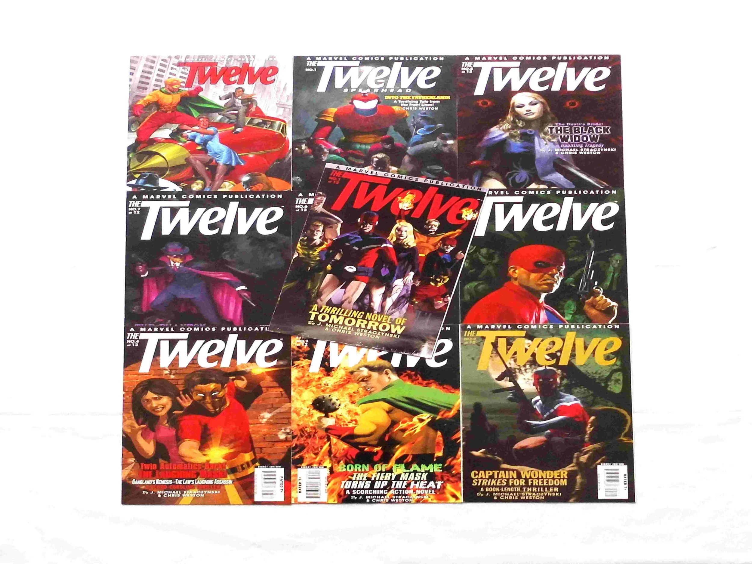 The Twelve #1-8 (of twelve) plus Specials