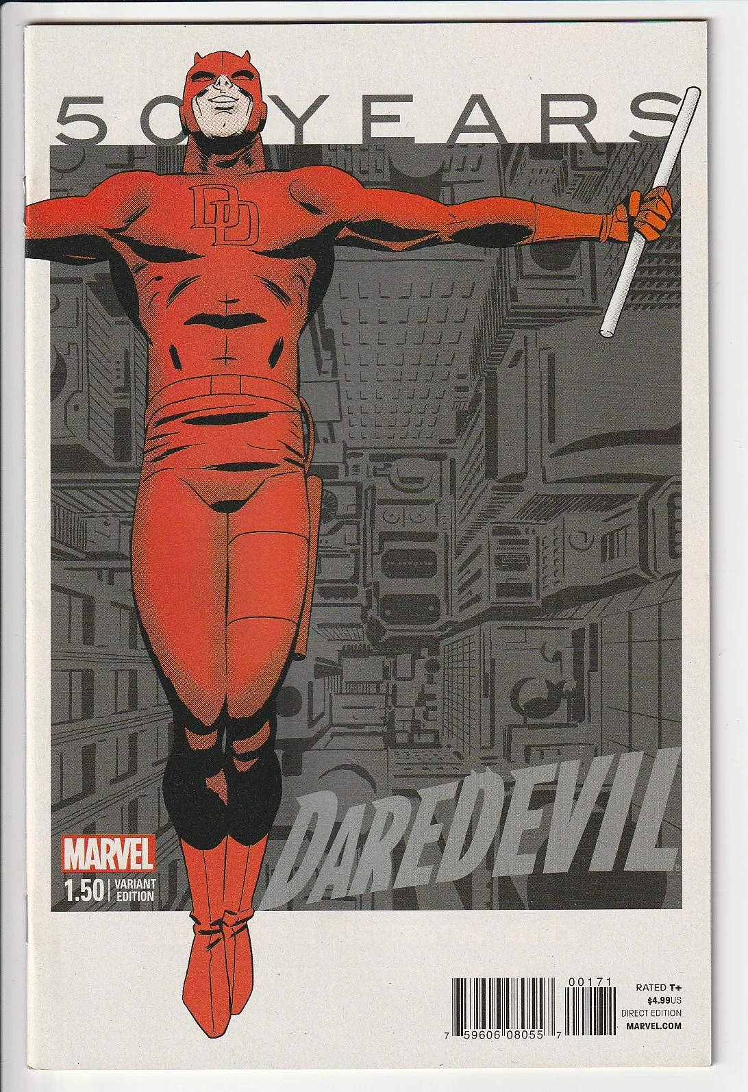 Daredevil Series 4 #1.5 Martin Grey Variant