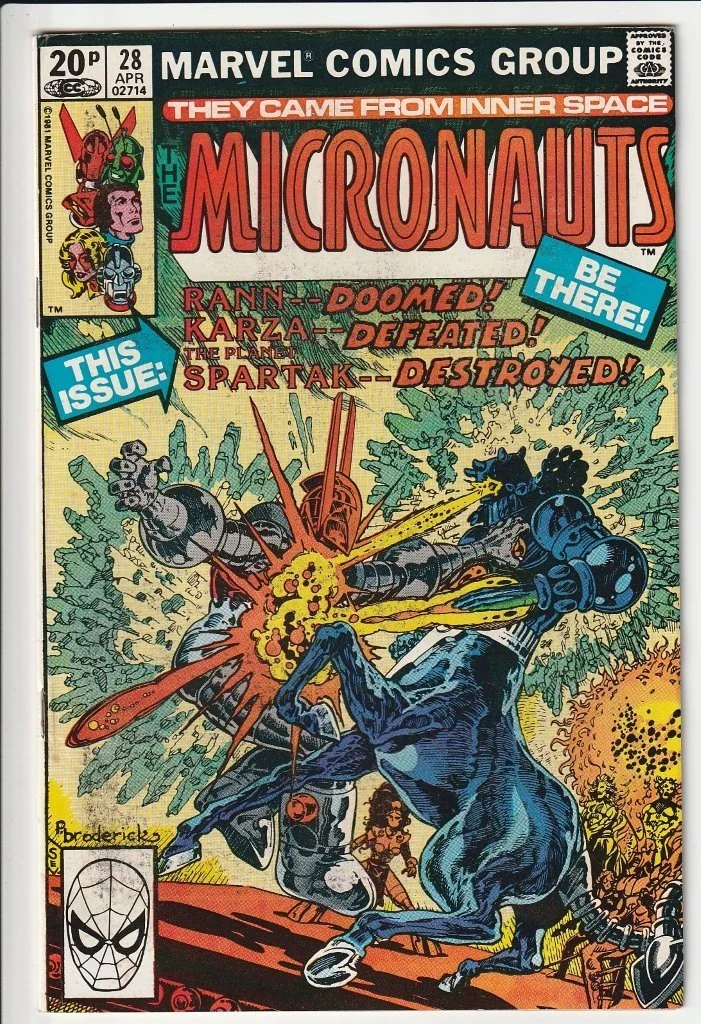 Micronauts #28 Pence Copy