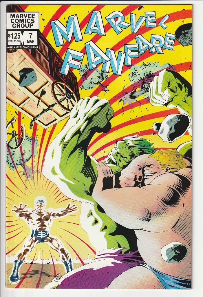 Marvel Fanfare Series 1 #7
