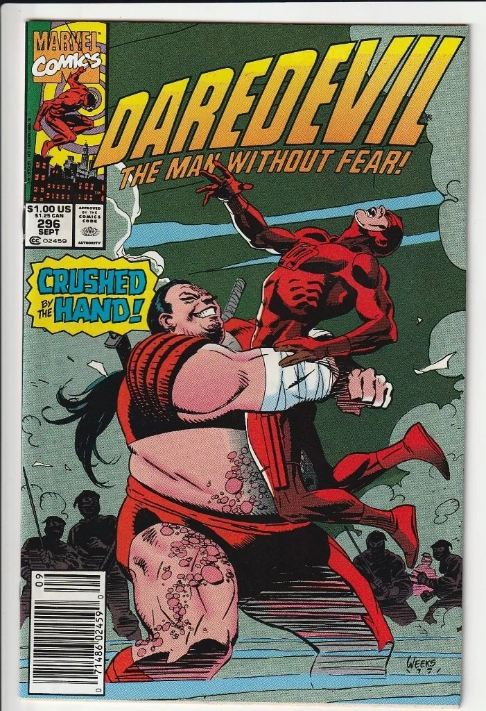 Daredevil Series 1 #296 Newsstand Edition